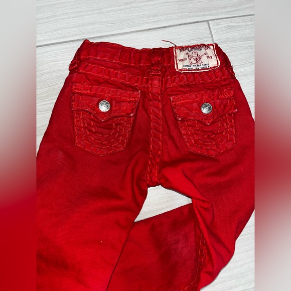 Red true religion boy jeans {firm on price} - Picture 6 of 8